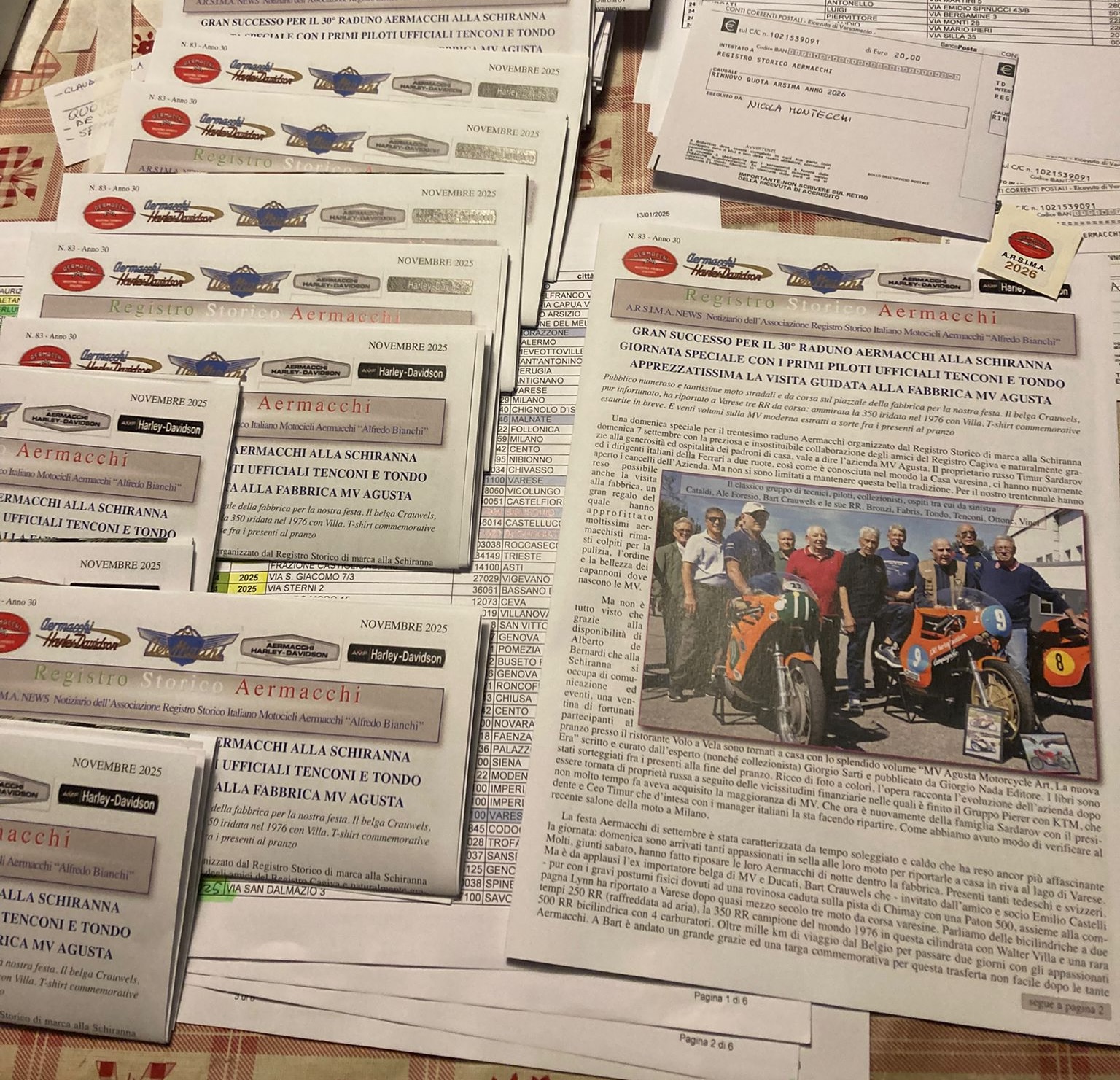 Notiziario ARSIMA novembre 2025